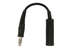 Adaptador Mali de Fiação Militar para Civil, U174, para Headset Comtac, MSA Sordin, TCI