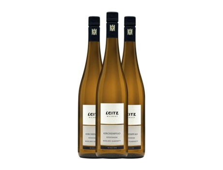 Vinho branco WEINGUT LEITZ Rüdesheimer Kirchenpfad Kabinett Riesling Semi-seco Semi-doce Rheingau (0.75 L - 3 Unidades)