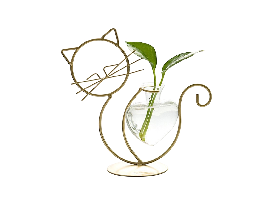 Vaso de Hidroponia Flor de Ferro Gato Simples