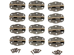 20 Dobradiças Decorativas Antigas De 30x22mm Para Móveis, Caixas De Joias E Presentes Madeira Acessórios Ferragens Para