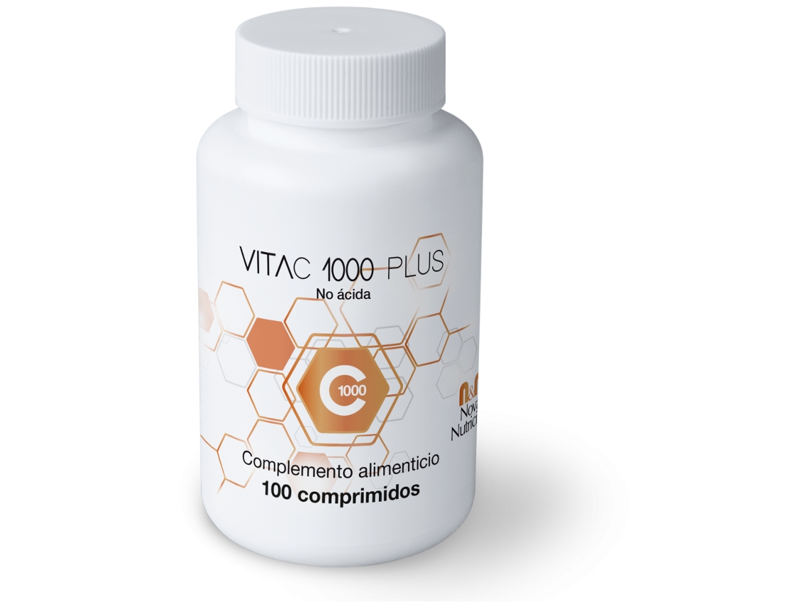 NN Nova Nutrição Vita C 1000 Plus Não Ácida 100 Comprimidos