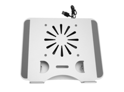 Suporte Cooler com Ventilador USB 17 Polegadas Alumínio Dobrável | S/MARCA