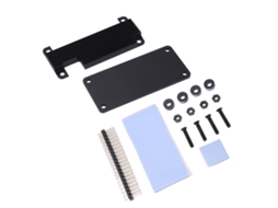 Caja de Alumínio e plástico para Raspberry Pi com dissipação passiva de calor