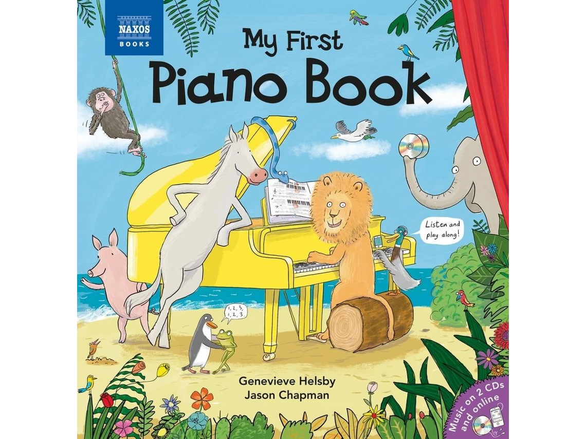 Livro My First Piano Book de Genevieve Helsby (Inglês - Capa Dura)