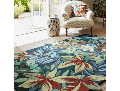 Tapete Robins Wood Verde Sala 200X200 Rond SANDERSON