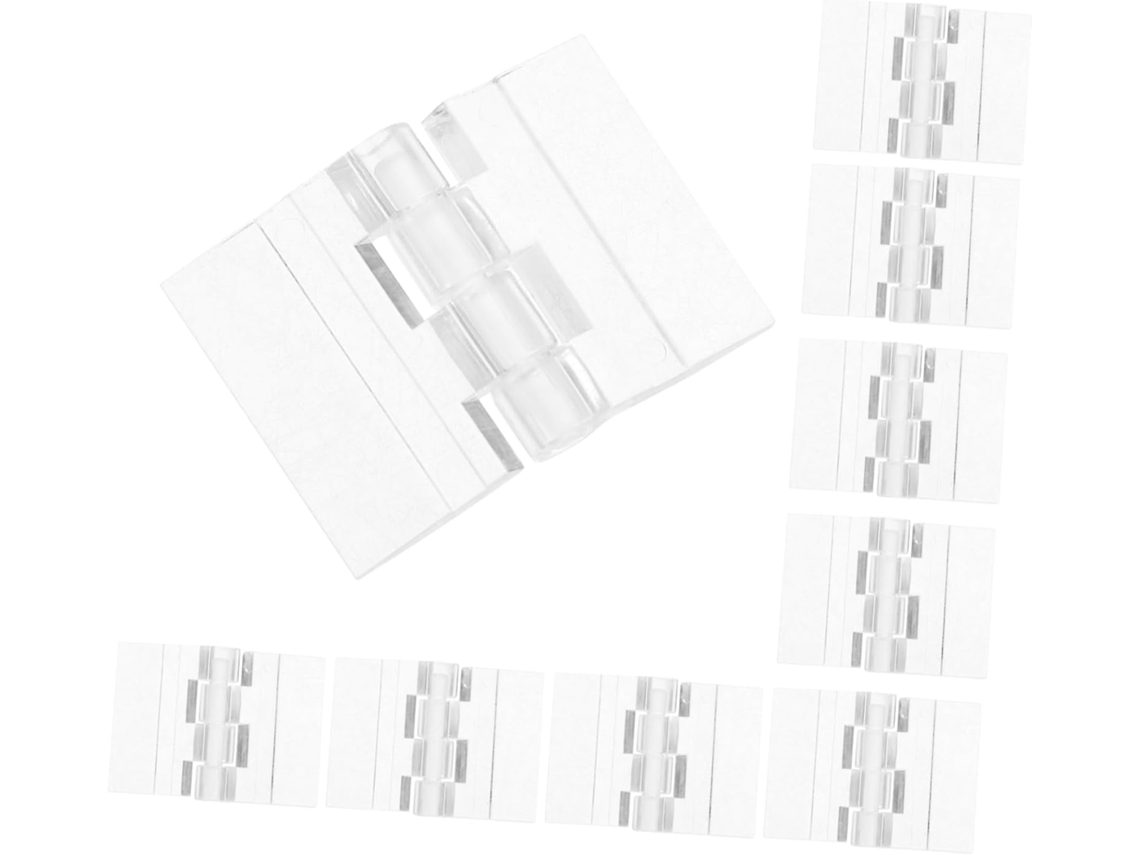 Conjunto De 10 Pequenas Acrílico Para Portas, Armários E Móveis.