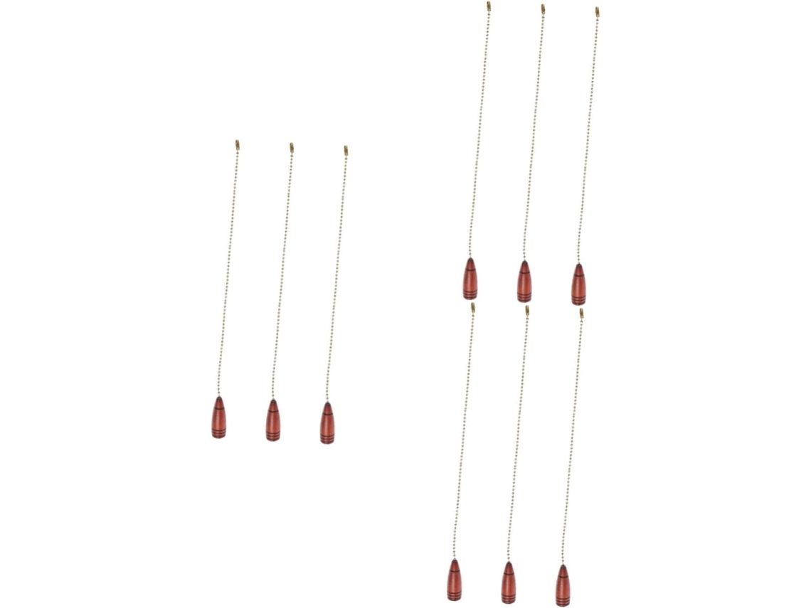 Corrente De Extensão Retrô De 9 Peças Para Ventilador De Teto E Luminária.