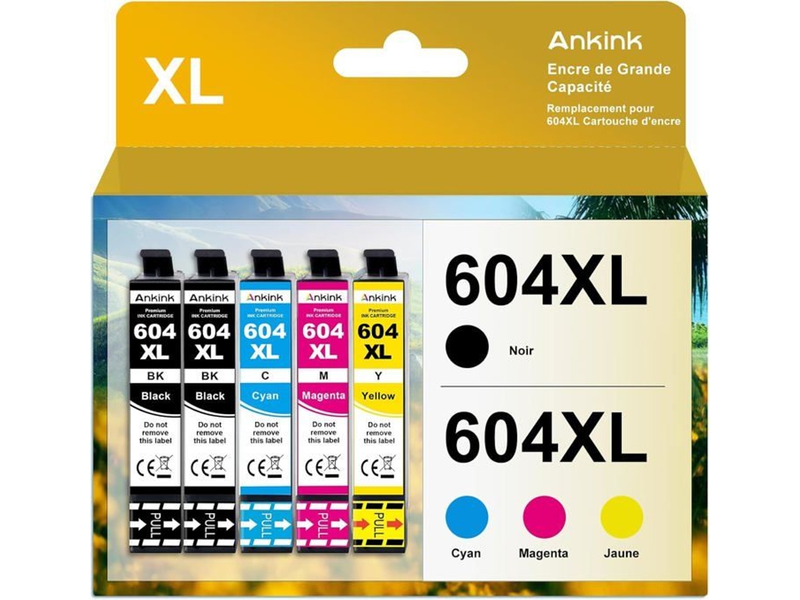 Cartucho De Tinta Compatível Epson 604xl Preto Impressoras Xp 2200/3200/4200 Jato De Tinta