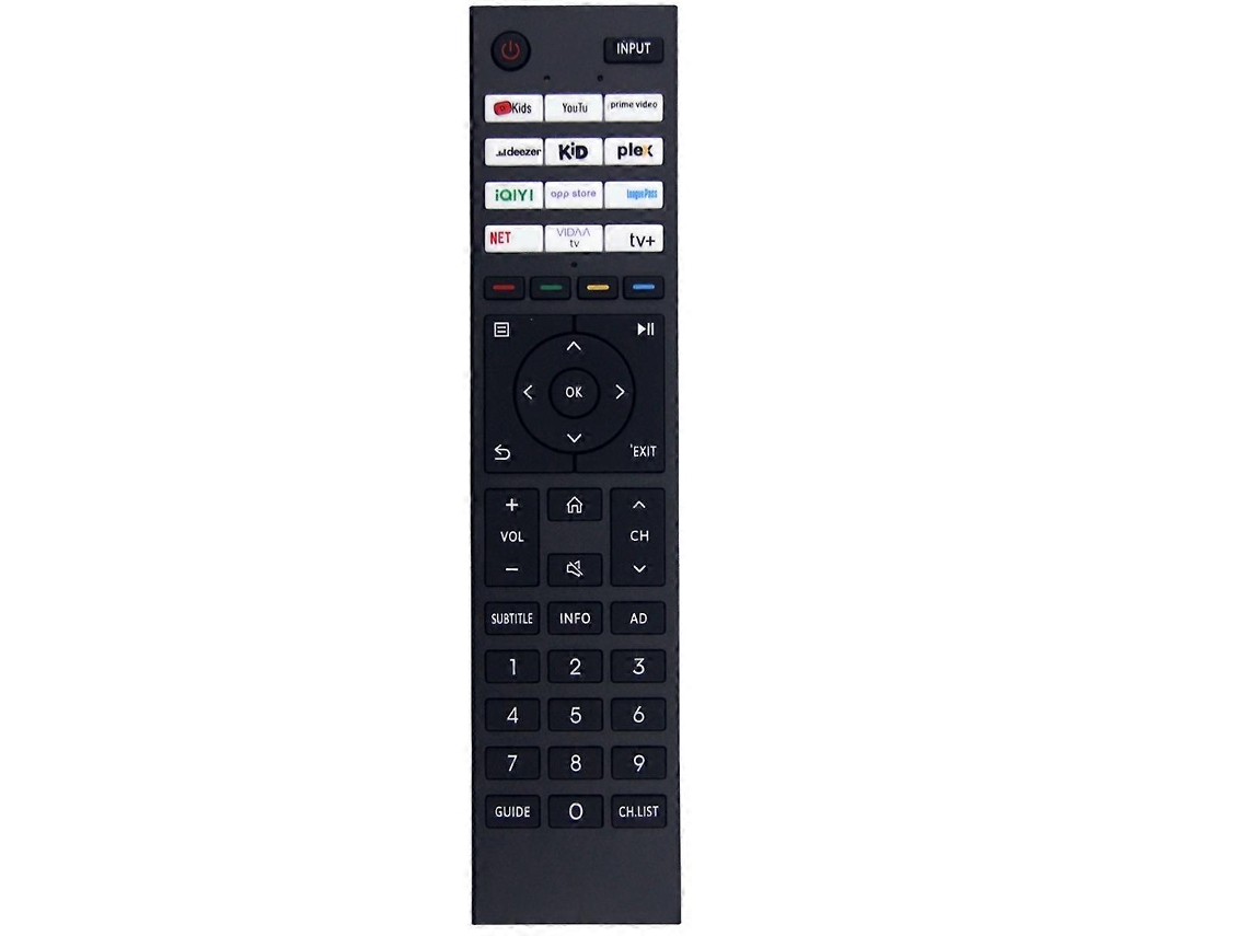 Controle Remoto Ct-95050 De Substituição Para Smart Tv Led 4k Com Android