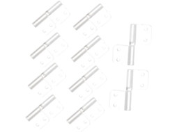 Conjunto De 10 Mini Acrílico Em Formato Para Portas Caixas E Tampas