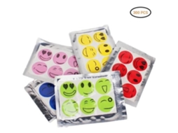 QL04207-Mosquito Repelente Patches DIY Repelente de Mosquitos Adesivos Patches Expressões de Desenhos Animados Repelente de Mosquitos 300pcs YWEI
