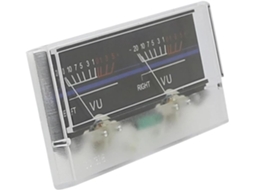 1 Medidor De Painel Sd-318, 2 Medidores, 500ua, 115x54mm Com Lâmpada
