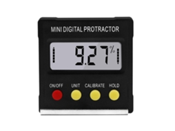 Medidor De Ângulo, Inclinômetro Digital, Transferidor De Ângulo, Mini Localizador Eletrônico De 360 ​​graus, Ferramentas