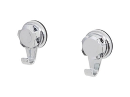 Conjunto De 2 Pequenos Ganchos De Sucção Abs Compactor