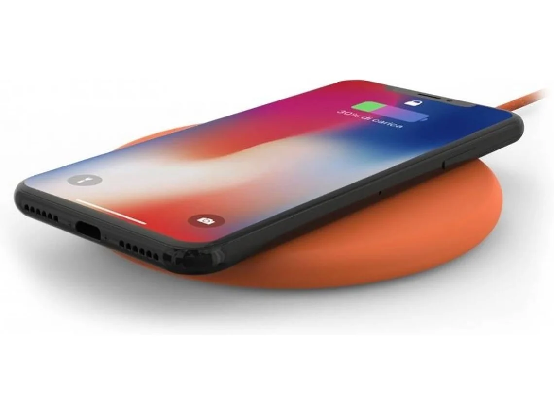 Carregador PHILO Qi Pad Laranja