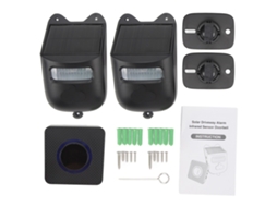 Sistema de Alarma Solar Inalámbrico para Entrada com Detector de Movimento e Campainha | S/MARCA