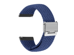 Bracelete Pulseira Entrançada Flexível para Ticwatch Pro 3 Lte Azul