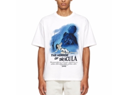 Rockinstone Horror Movies Horror Of Drac White Adult T-shirt Size:xxxl