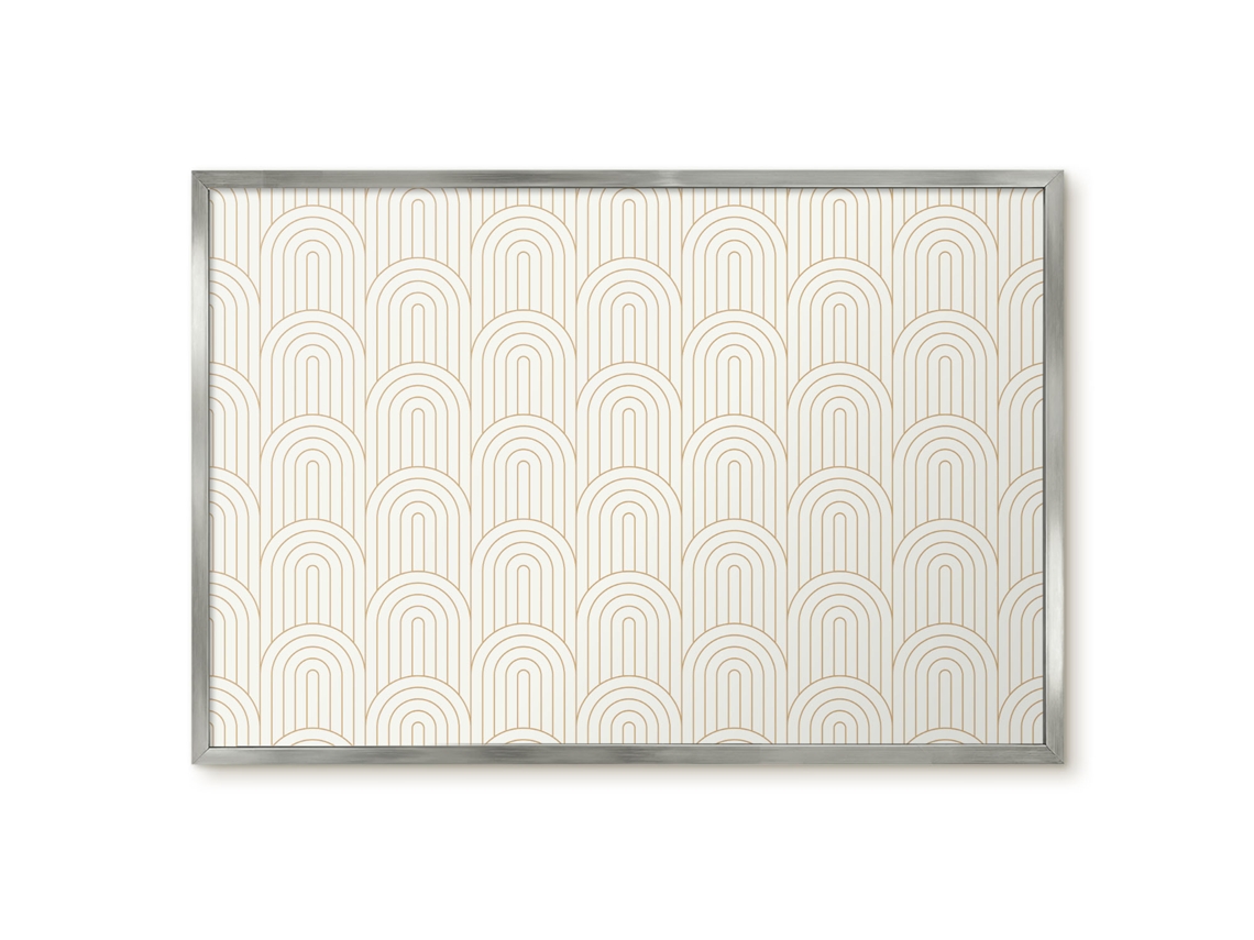 Magnetic Glass Board Wood Structure For The Hall Espelharte (60x40 Cm)
