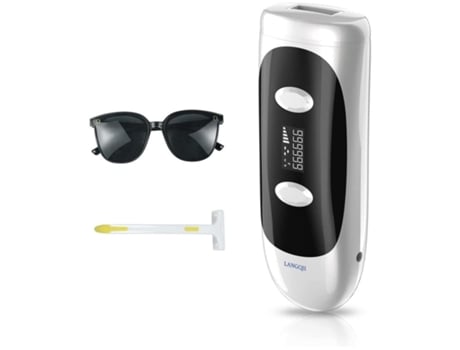 Depilação Removedor de Pêlos Faciais para Ipl Dispositivo Biquíni Pernas Axilas Removedor de Pêlos Faciais 999.999 Flashesbranco AUJEZON