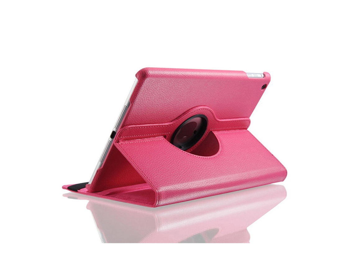 Capa Para Ipad Air 1/2 E 9.7 Geração 5/6 Na Cor Rosa Cereja