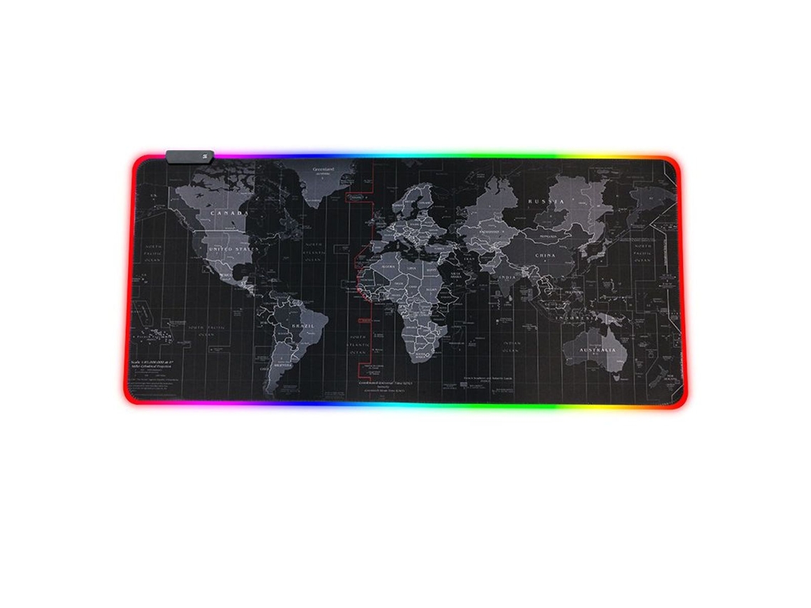 Mousepad Gamer Rgb Tapete De Mesa Led 900x400 Mm Klb Brilvibera