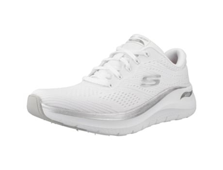 Sapatos de Mulher SKECHERS Arch Fit Th Tecido Branco (35)