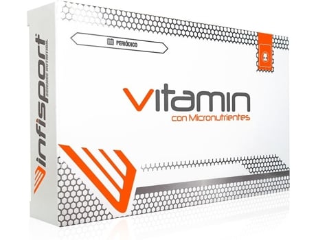 Suplemento Alimentar INFISPORT Vitamin com Nutrientes 30 Comprimidos
