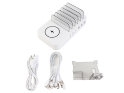 Estación De Carga Rápida 150w 9 Portas Para Celulares Tablets Relógios E-readers Usb C