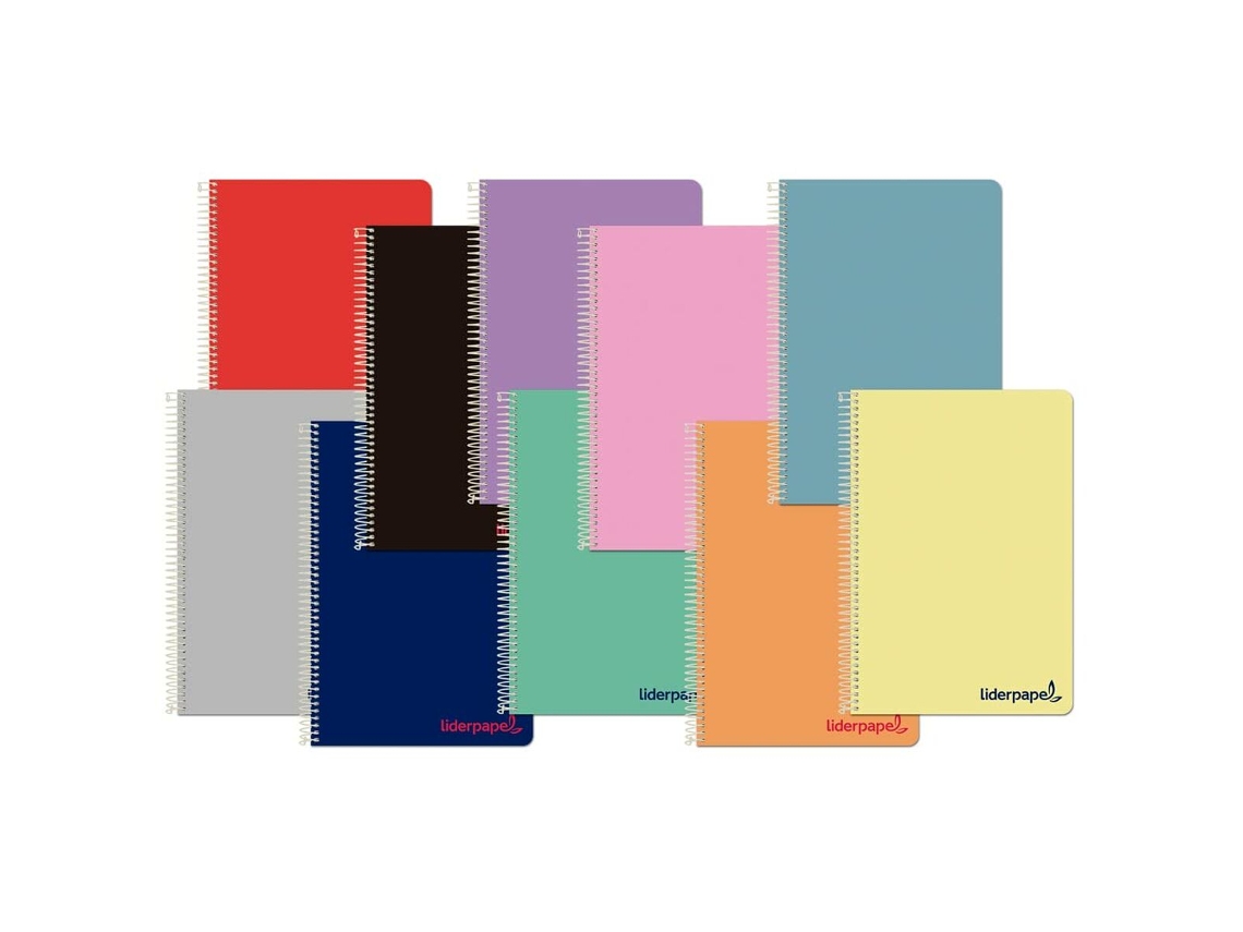 Caderno LIDERPAPEL BF28 A4 80 Folhas