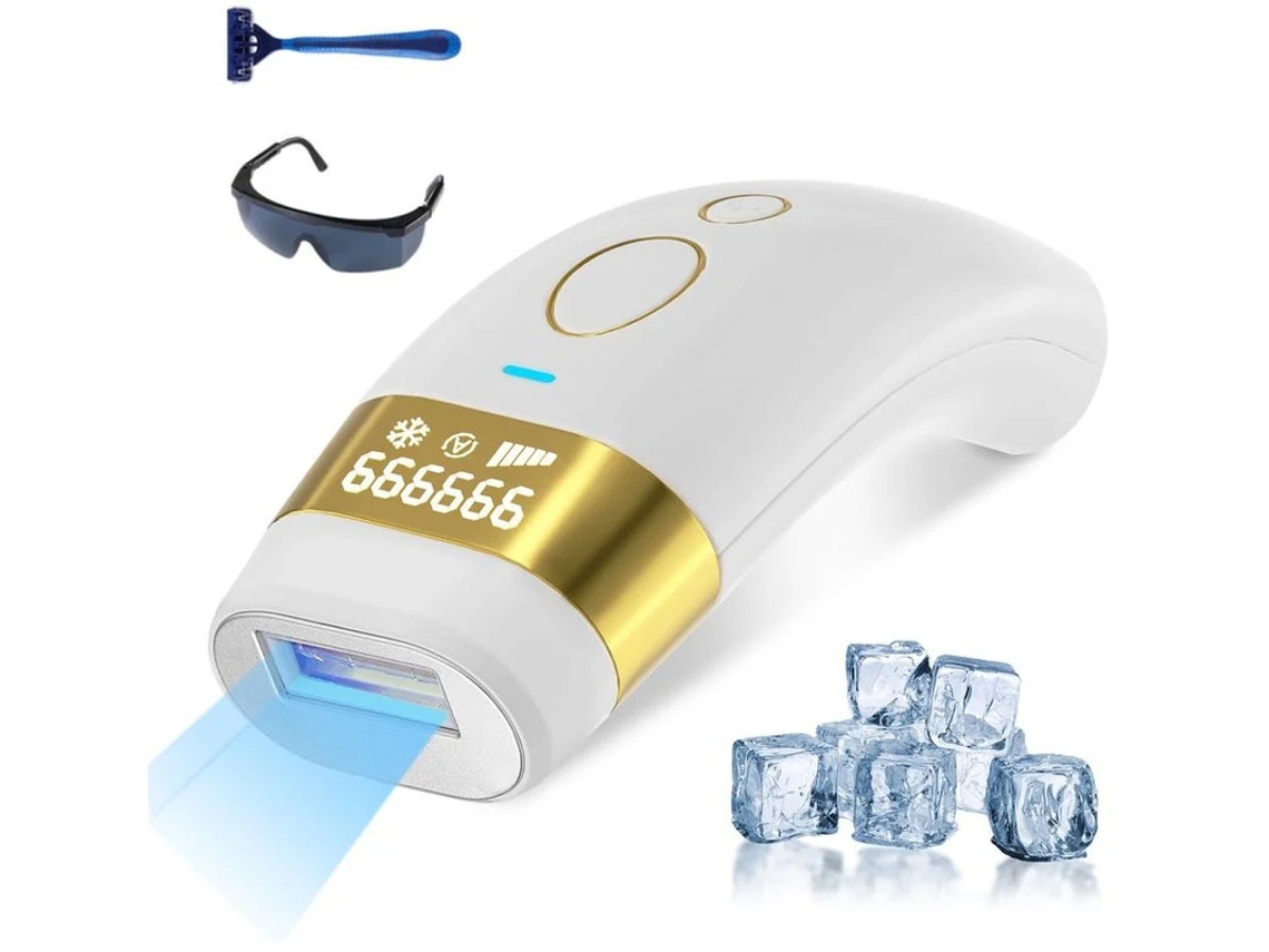 Remoção De Pêlos A Laser Ipl Para Homens E Mulheres Dispositivo De Remoção De Pêlos A Laser Com Resfriamento De Gelo Indolor Permanente Com Yizhood
