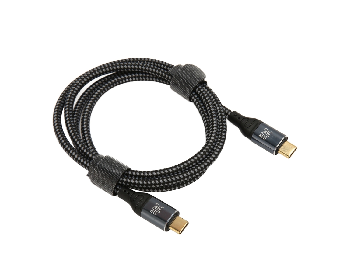 Cabo De Carregamento Rápido Usb-c Macho Para Macho (carregamento Rápido Pd240w, Chip Pd3.1/emark Integrado)