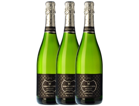 Espumante SABATÉ I COCA Sabaté I Coca Castellroig Mosset Brut Nature Corpinnat Reserva (0.75 L - 3 unidades)