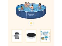 Bestway Piscina Bestway Steel Pro Redonda - 396x84 Cm - 4-peças S22753