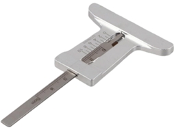 Vernier Medidor De Profundidade Sulco Pneus Em Aço Inoxidável Para 0 A