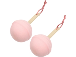 Esponjas Esfoliantes Para Banho, Esponja Natural Para Ducha E Limpeza Corporal, 2 Unidades, Gokoco