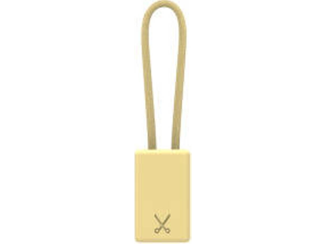 Cabo PHILO Keychain (USB - Lightning - 0.2m - Dourado)