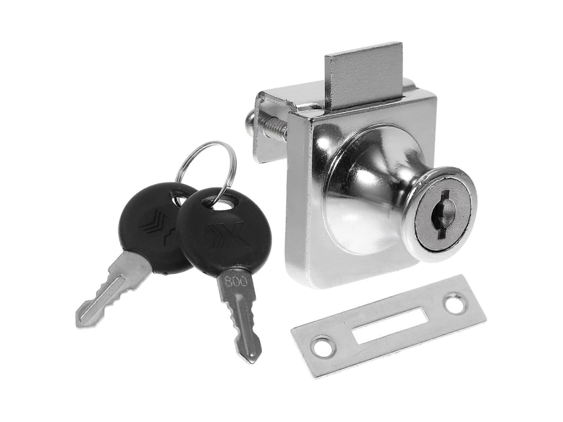 Fechadura Para Porta De Vidro Deslizante Vitrine Antirroubo