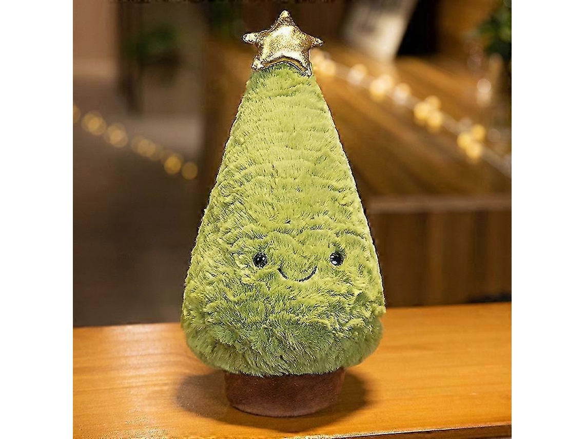 Peluche De Natal Veado Em Tecido Macio