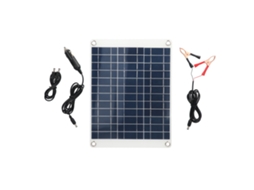 Painel Solar YURU 15w 12v Carregador de Bateria de Carro portátil