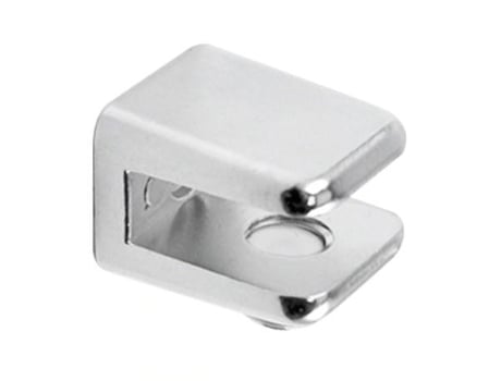 Soporte cuadradas 18x16 para cristal 6mm cromo (caja 2)