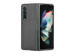 Capa Para Celular Com Textura De Lichia Para Samsung Galaxy Z Fold3 5g