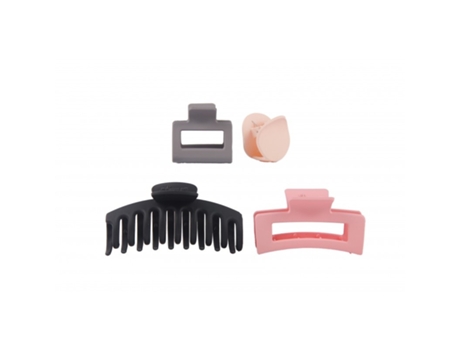 Coleção de acessórios de cabelo de luxo, conjunto de 4 clipes Donegal premium