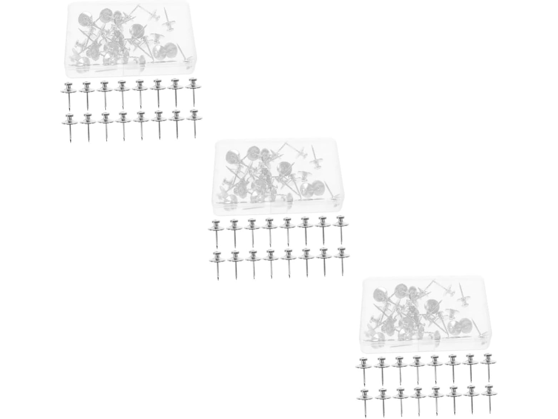 Tachinhas De Metal Série 3 Para Quadro Cortiça, Mapa, Avisos, Da