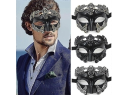 Máscara De Baile De Máscaras Para Homens - Máscara Greco-romana Veneziana Máscara De Carnaval