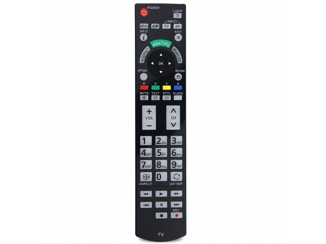 Comando À Distância Para Tv Compatível Com Panasonic N2qayb000746_zhd