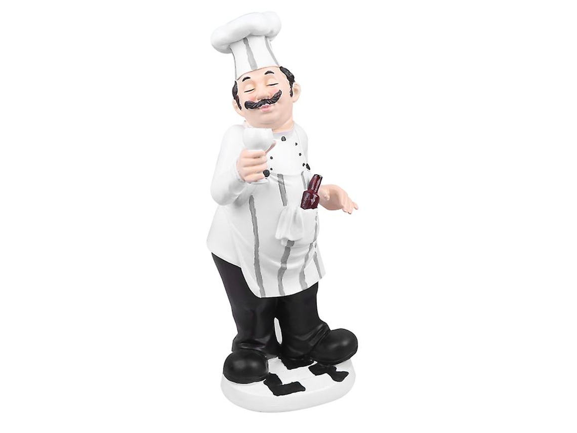 Ornamento de Chef de Cozinha para Decoração de Casa de Campo ALLINLESS
