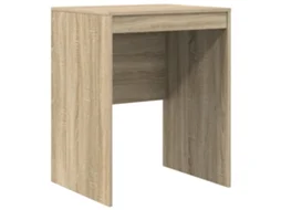 Conjunto 1 Mesa Compacta Vidaxl Castanho Derivados De Madeira (60 X 50 X 76 Cm)