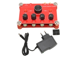 Amplificador De Fones De Ouvido De 4 Canais Com Controle De Volume Independente