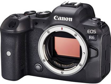Máquina Fotográfica CANON EOS R6 Preto  (Full-Frame)